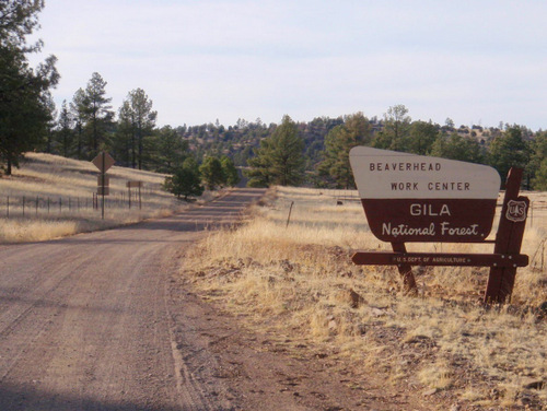 Gila NF Beaverhead Work Center.